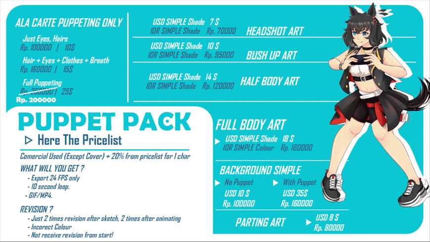 Pricelist